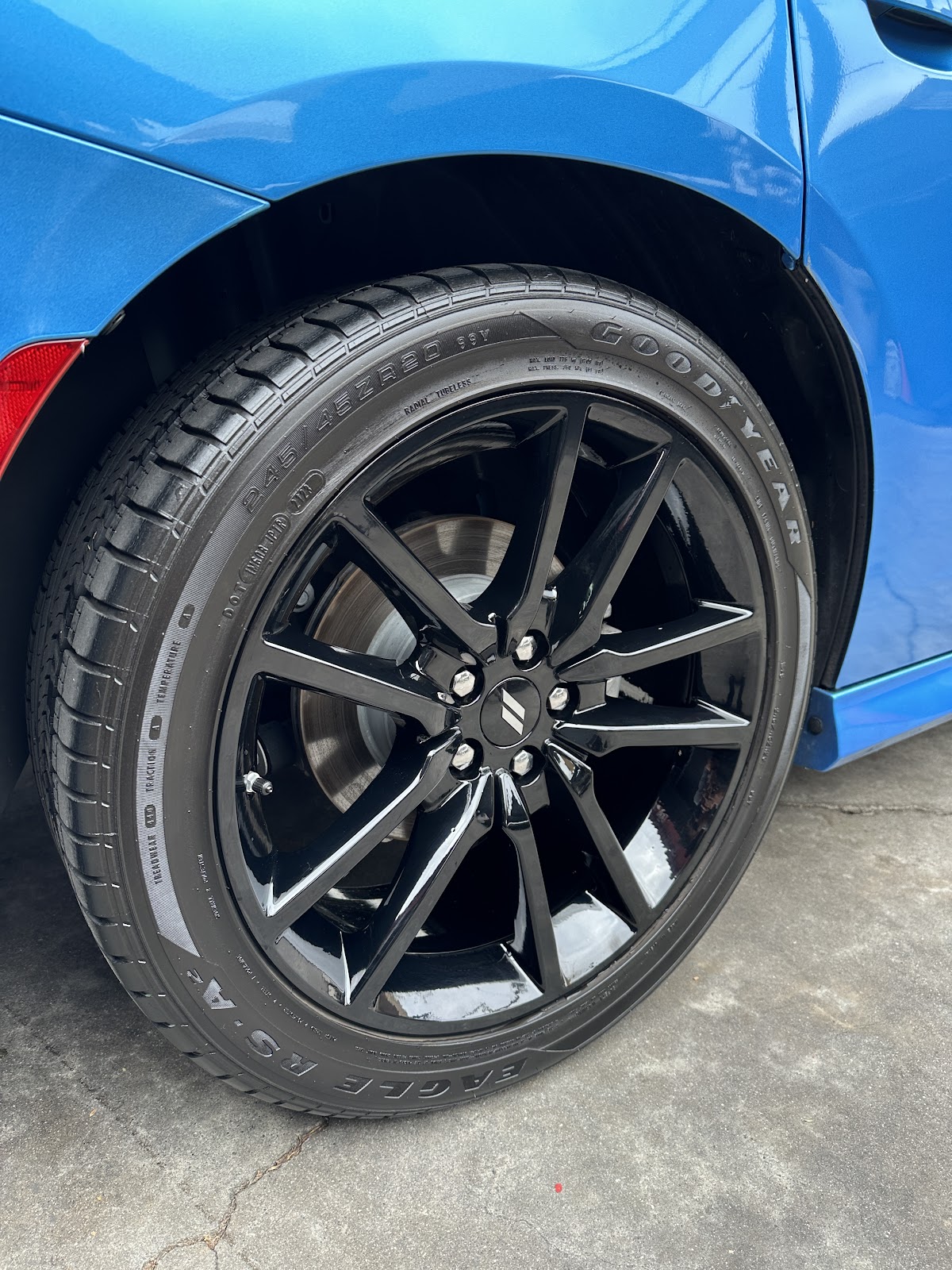 Customer photo: vehicle finish after Detail Zone service